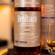 將圖片載入圖庫檢視器 Benriach 9 Years Old Peated Single Port Cask 2008