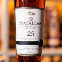 將圖片載入圖庫檢視器 The Macallan Sherry Oak 25 Years Old
