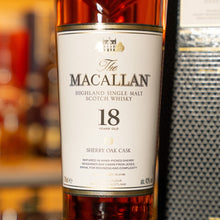 將圖片載入圖庫檢視器 The Macallan 18 Years Old Sherry Oak