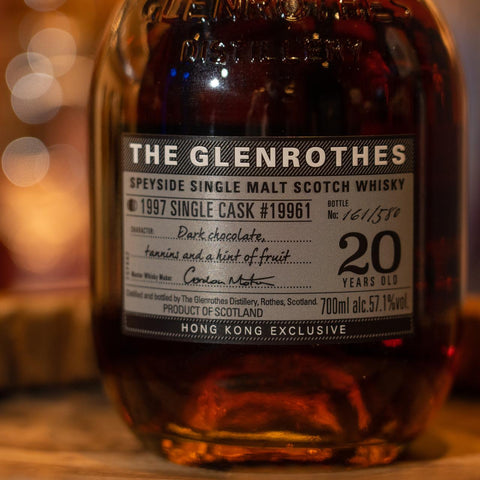 Glenrothes 1997 Single Cask #19961 (Hong Kong Exclusive)
