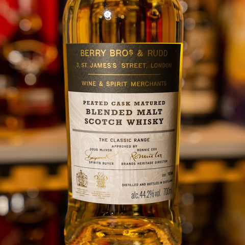 BBR Peated Cask Matured Blended Malt Scotch Whisky