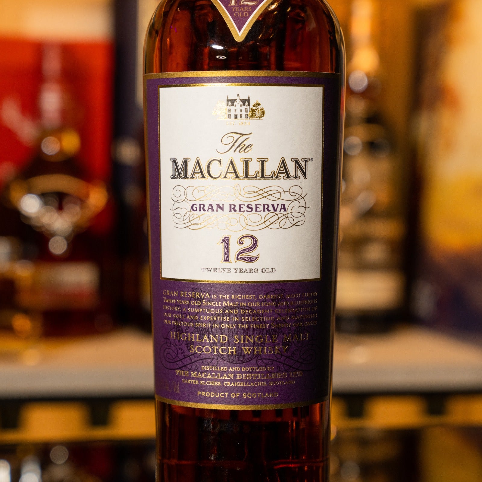 期間限定The Macallan Gran Reserva 12年グランレゼルバ 限定品】マッカラン グランレゼルバ 12年The Macallan gran